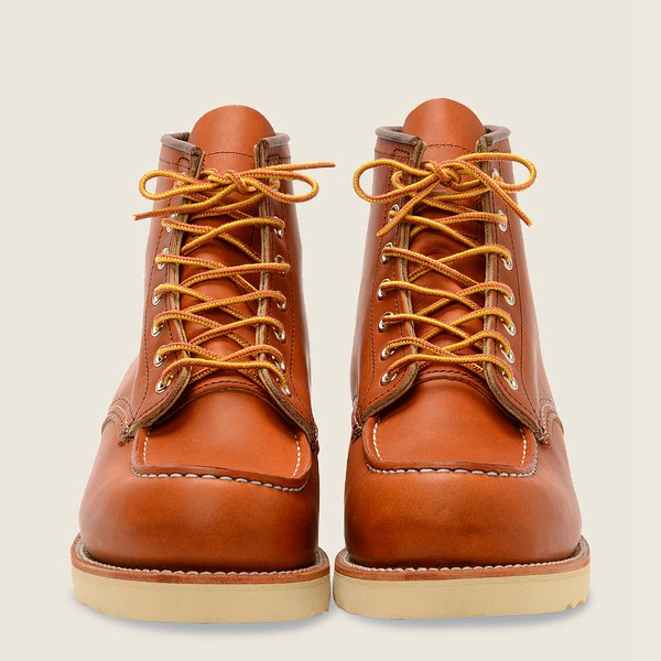 Bottes Red Wing Heritage - Classic Moc – 6-Inch Legacy Cuir - Marron - Homme 950YGVPXF